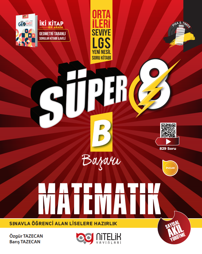 Süper 8 Başarı Matematik kapak görseli